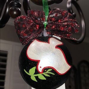 Dove/Olive Branch Christmas Ornament
